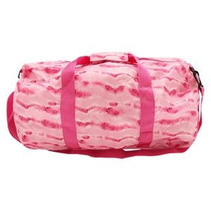 Cotton Candy Pink Foldable Duffle Bag by MYTAGALONGS